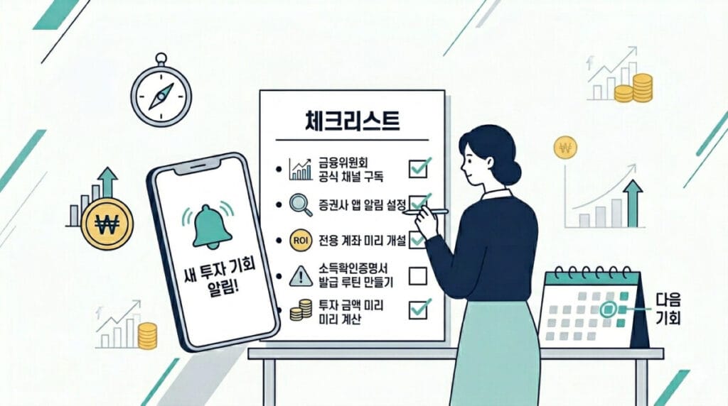 국민성장펀드 2차를 위한 체크리스트 및 가이드 이미지